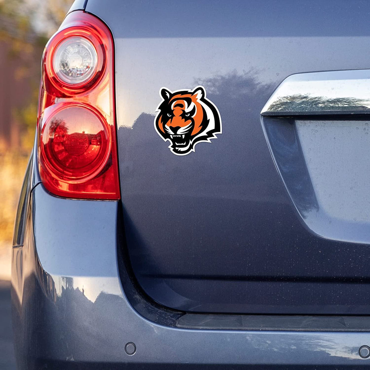 Chicago Bulls 4x4 Decal Sticker Mascot Logo Premium with Clear Backing Flat Vinyl Auto Home NBA