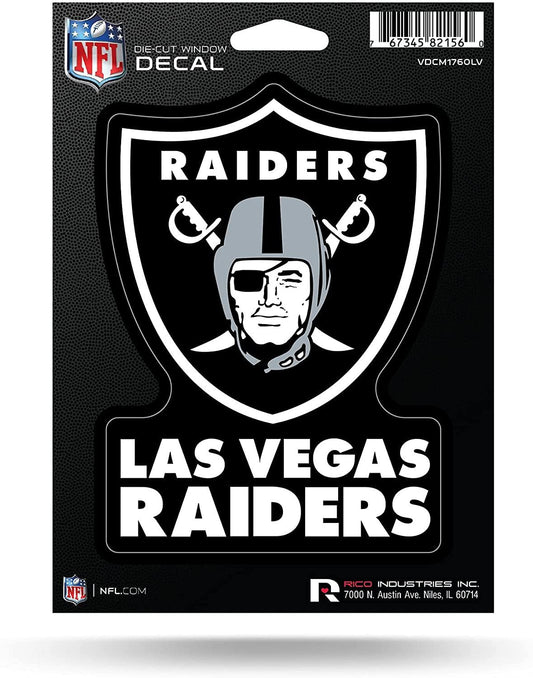 Las Vegas Raiders 5 Inch Die Cut Flat Vinyl Decal Sticker City Name Adhesive Backing