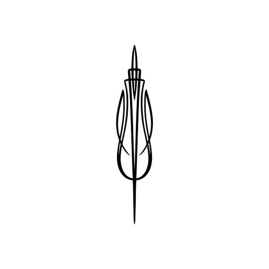 Pinstripes pin stripes lines Car Window Vinyl Decal Sticker Stickers 06