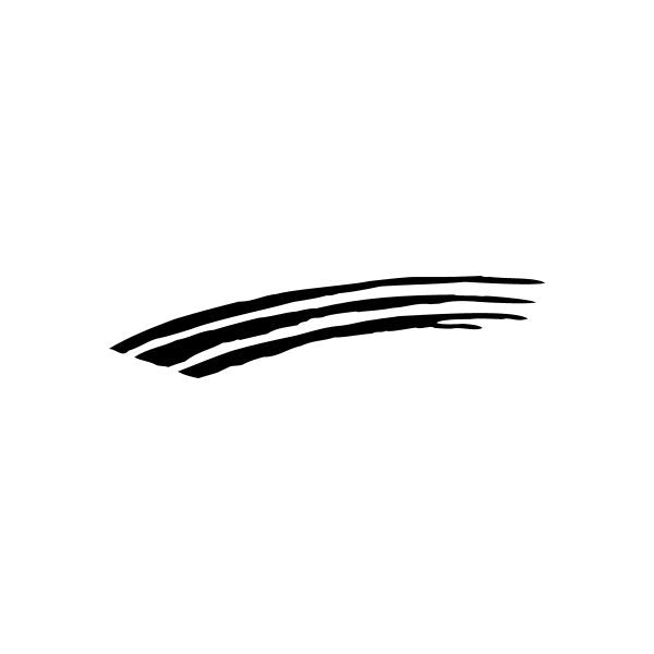 Pinstripes pin stripes lines Car Window Vinyl Decal Sticker Stickers 111