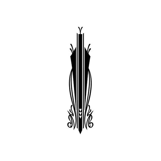 Pinstripes pin stripes lines Car Window Vinyl Decal Sticker Stickers 51