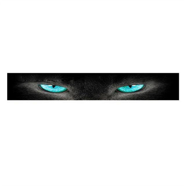 Skull Eyes Windshield Sun Strip Decal