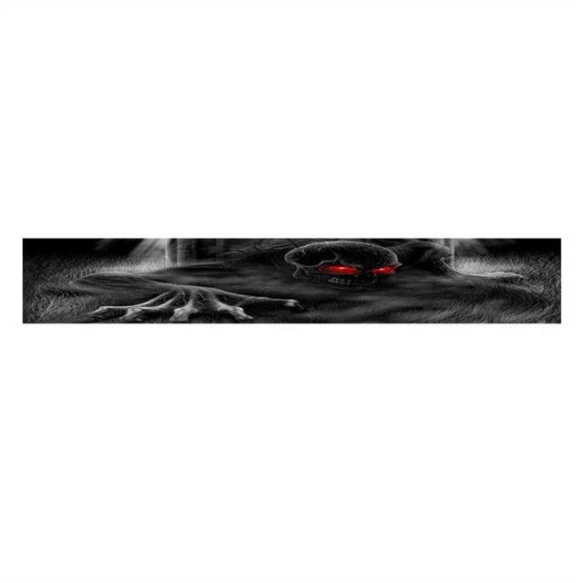 Skull Eyes Windshield Sun Strip Decal