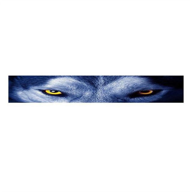 Skull Eyes Windshield Sun Strip Decal